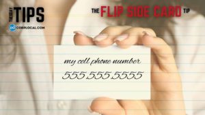 Flip Side Card Tip